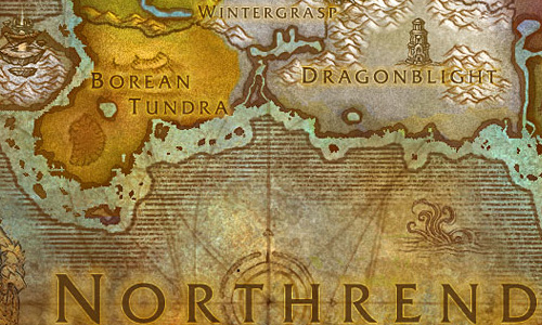 Интерактивная карта вымышленного World of Warcraft